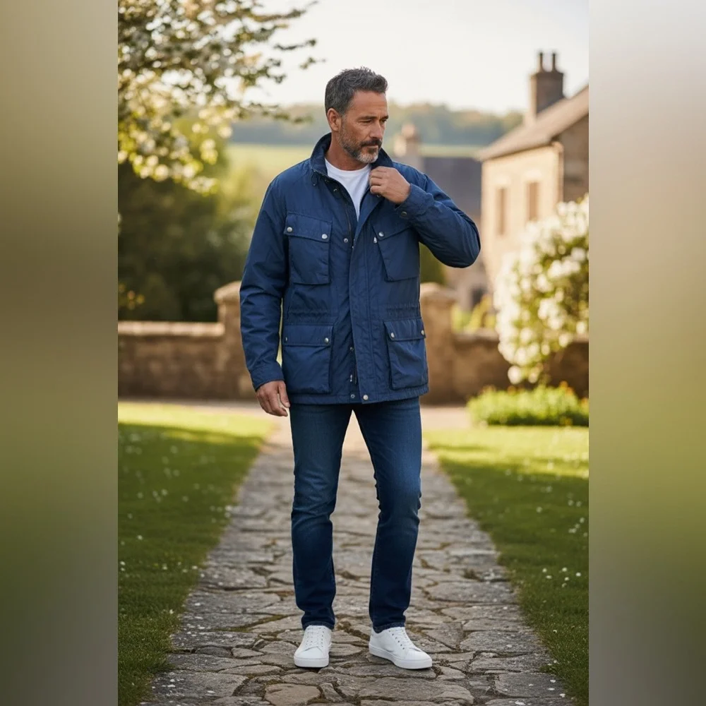 RLX Ralph Lauren Black military Field Utility Jacket